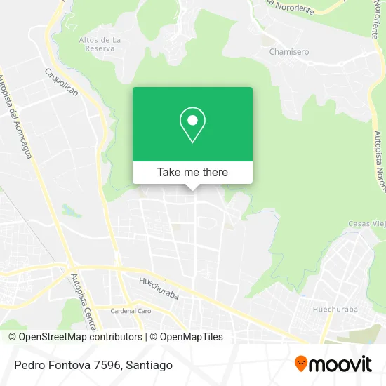 Pedro Fontova 7596 map