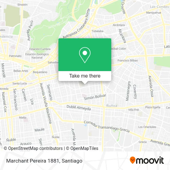 Marchant Pereira 1881 map