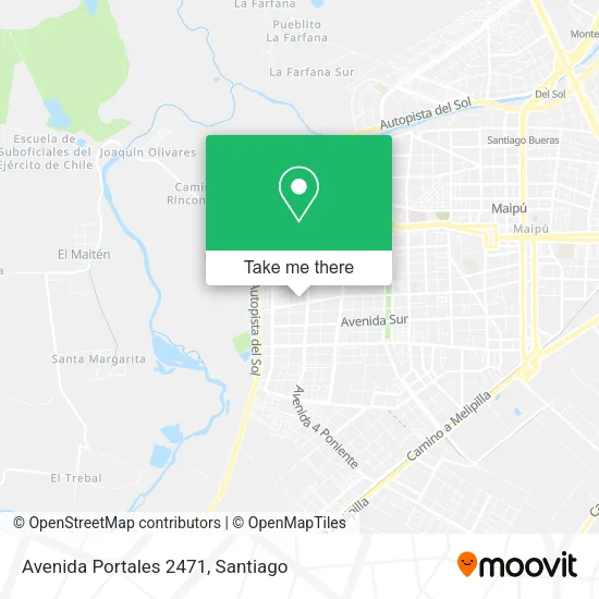 Avenida Portales 2471 map
