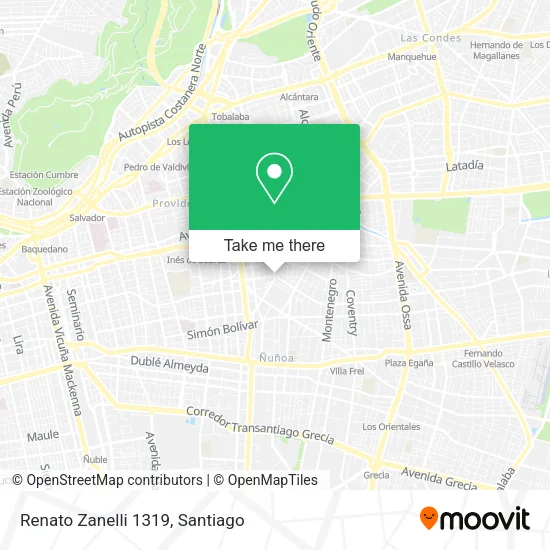 Renato Zanelli 1319 map