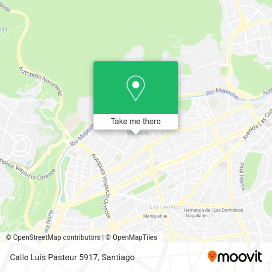 Mapa de Calle Luis Pasteur 5917