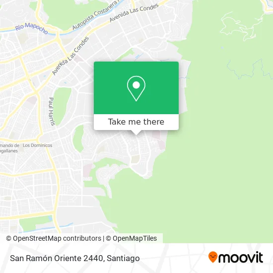 San Ramón Oriente 2440 map