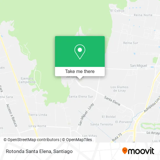 Rotonda Santa Elena map