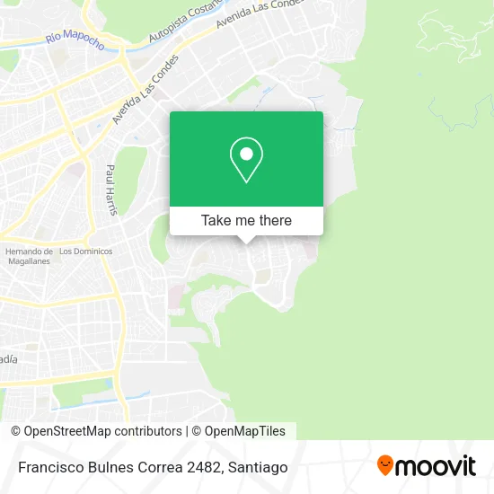 Francisco Bulnes Correa 2482 map