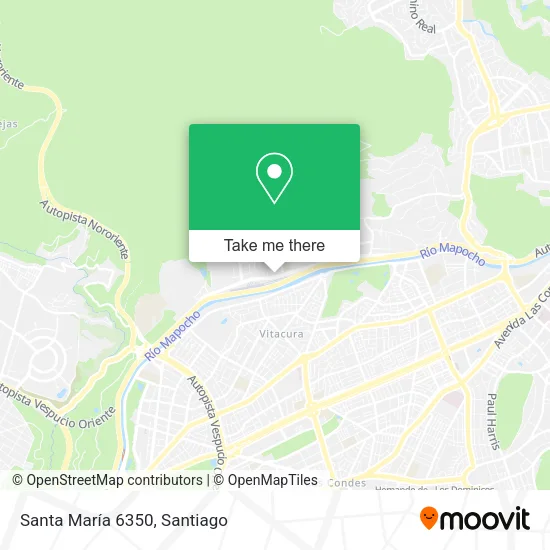 Santa María 6350 map