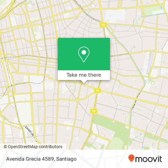 Avenida Grecia 4589 map