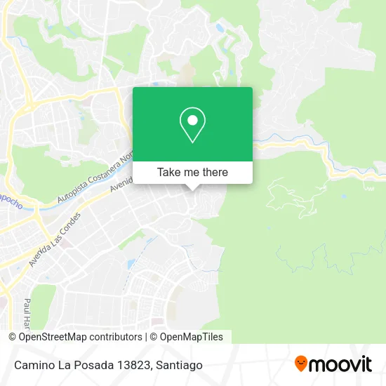 Mapa de Camino La Posada 13823