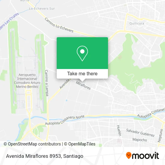 Avenida Miraflores 8953 map