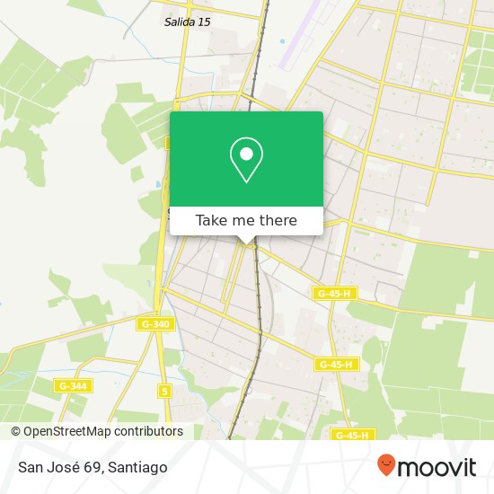 San José 69 map