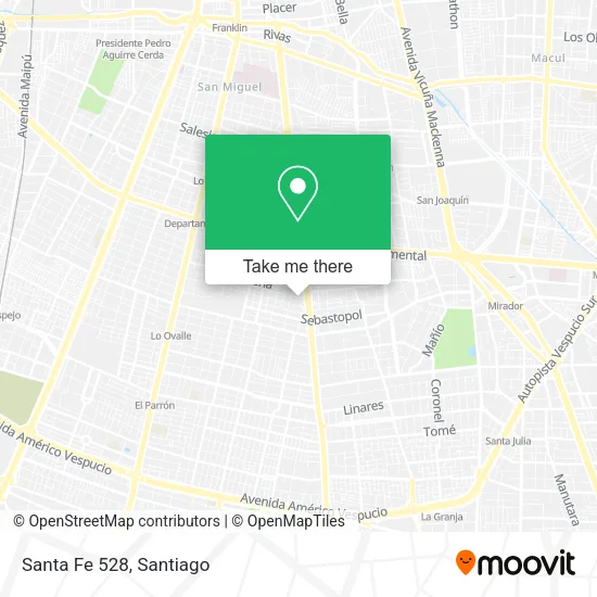 Santa Fe 528 map
