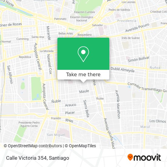 Calle Victoria 354 map