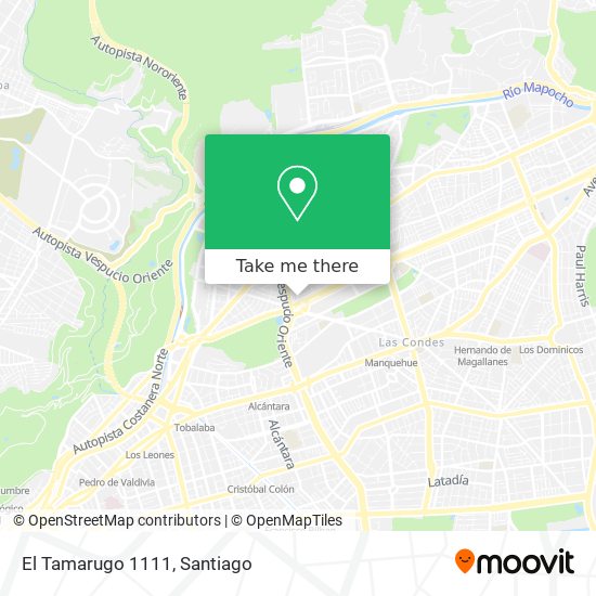 El Tamarugo 1111 map