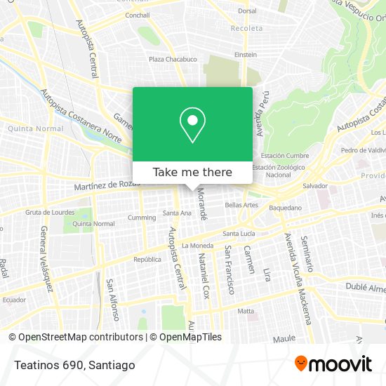 Mapa de Teatinos 690