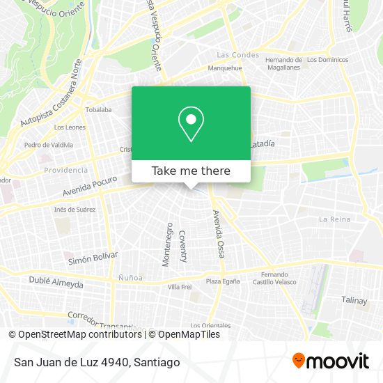 San Juan de Luz 4940 map
