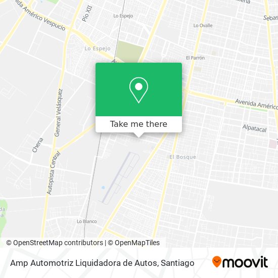 Amp Automotriz Liquidadora de Autos map