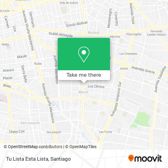 Tu Lista Esta Lista map