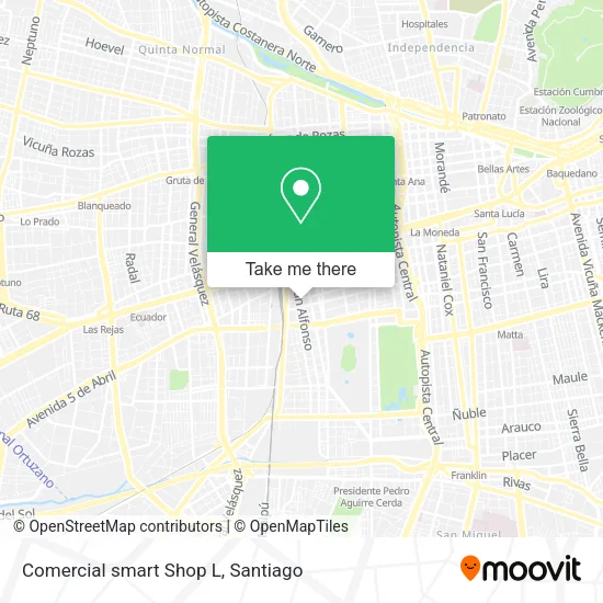 Comercial smart Shop L map
