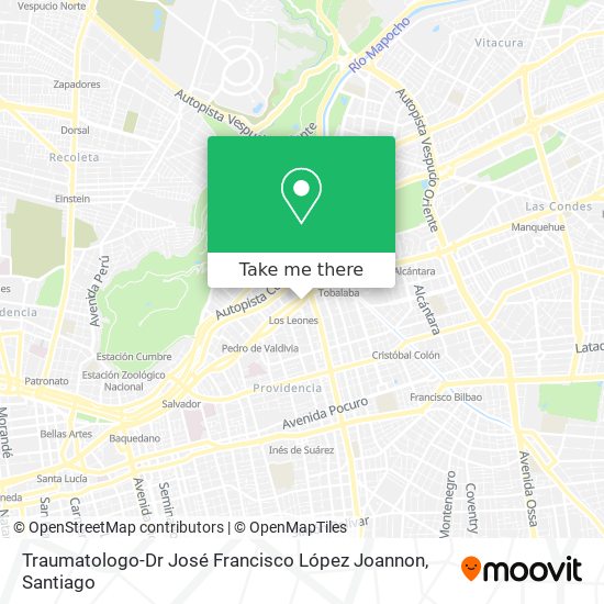 Traumatologo-Dr José Francisco López Joannon map