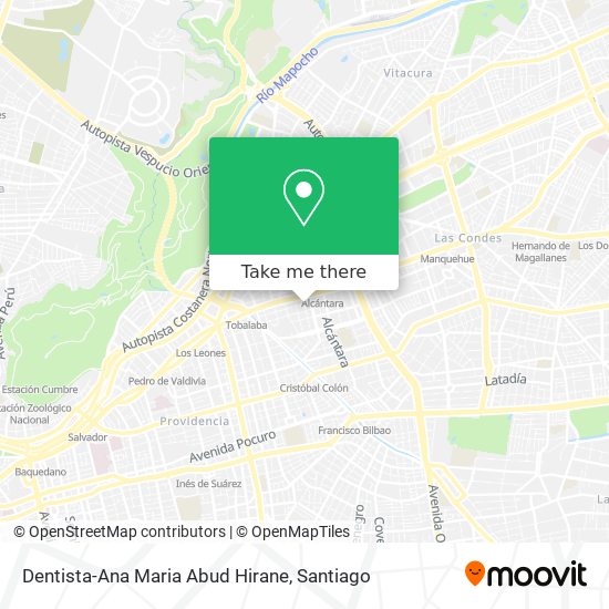 Dentista-Ana Maria Abud Hirane map