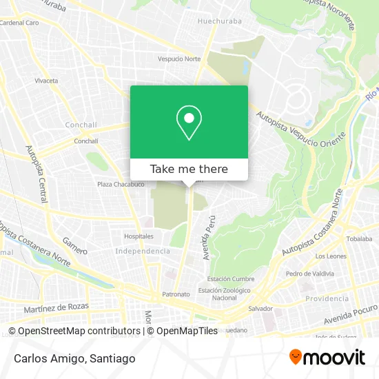 Carlos Amigo map
