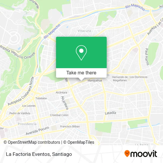 La Factoria Eventos map