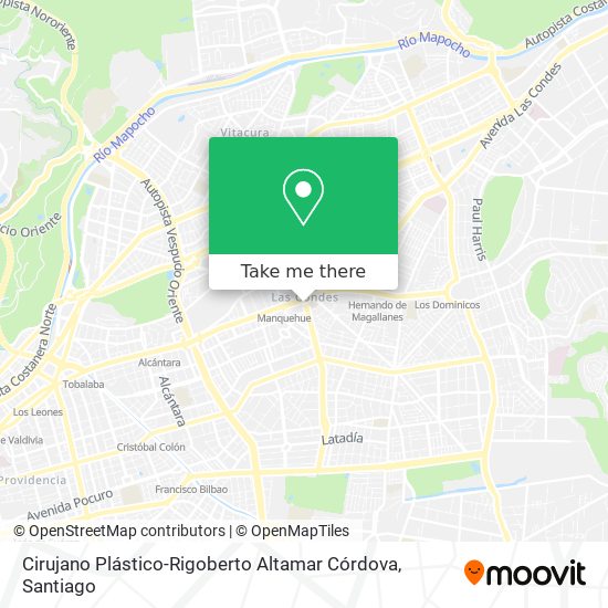 Cirujano Plástico-Rigoberto Altamar Córdova map