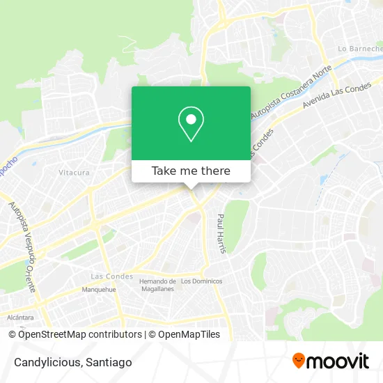 Candylicious map