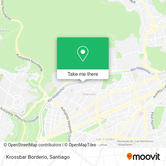 Krossbar Borderio map