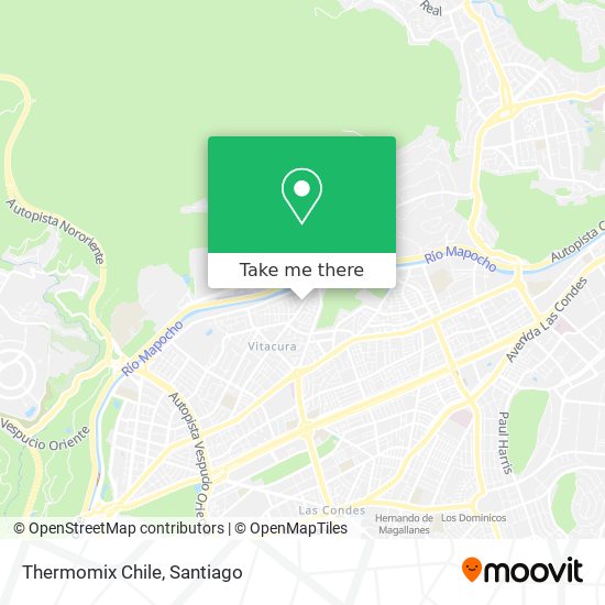 Thermomix Chile map