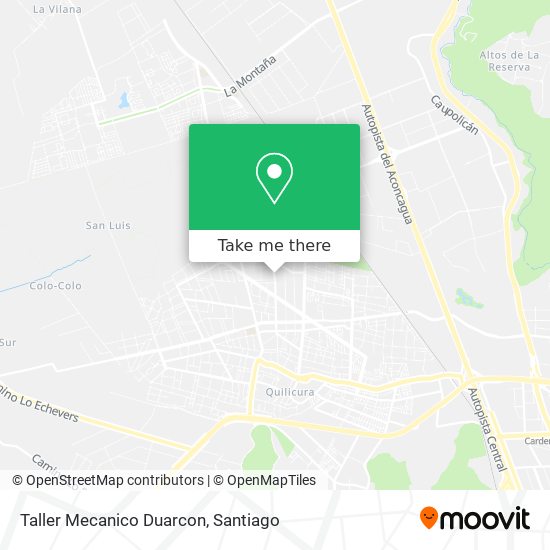 Taller Mecanico Duarcon map