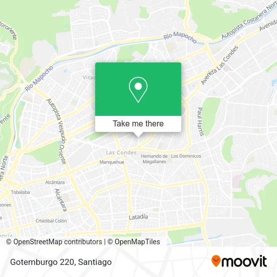 Gotemburgo 220 map
