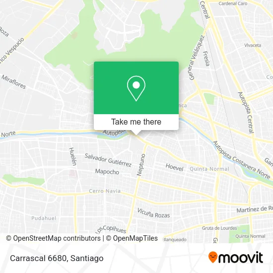 Carrascal 6680 map