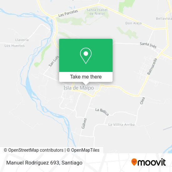 Manuel Rodríguez 693 map