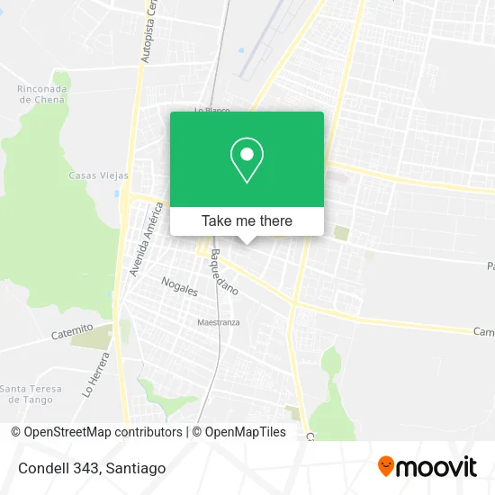 Condell 343 map