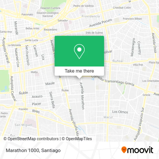 Marathon 1000 map