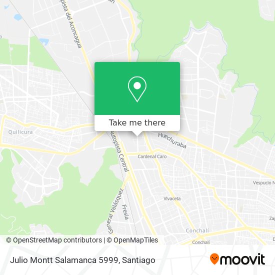 Julio Montt Salamanca 5999 map