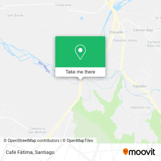 Mapa de Café Fátima
