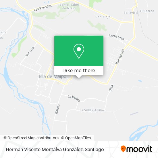 Herman Vicente Montalva Gonzalez map