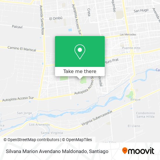 Mapa de Silvana Marion Avendano Maldonado