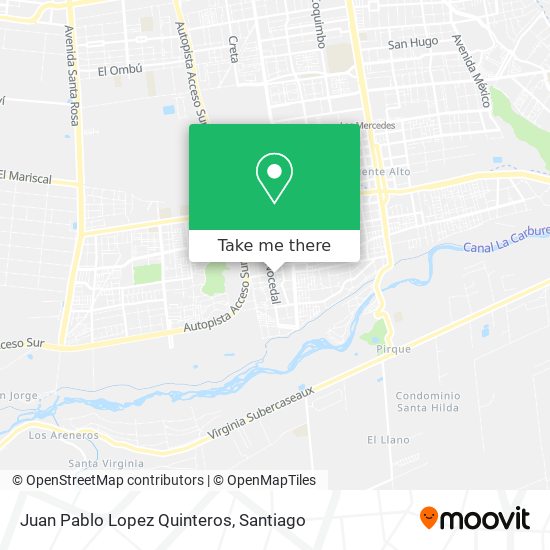Juan Pablo Lopez Quinteros map