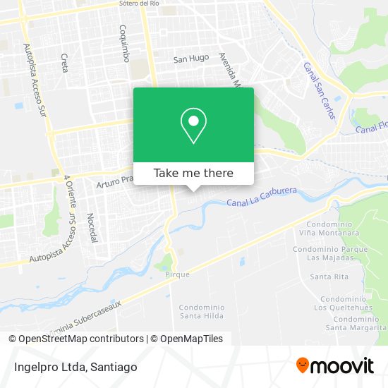 Ingelpro Ltda map