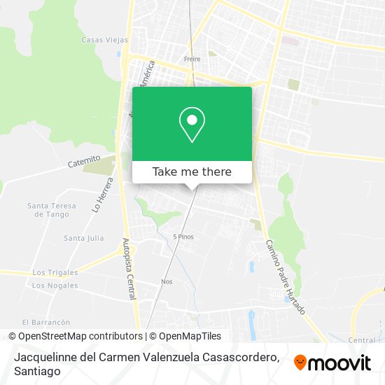 Mapa de Jacquelinne del Carmen Valenzuela Casascordero