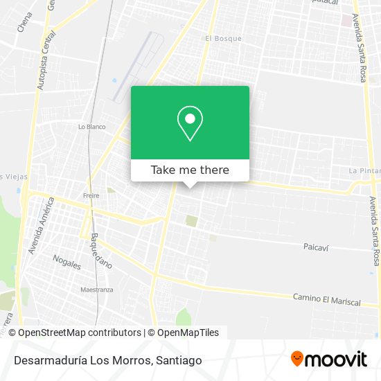 Desarmaduría Los Morros map