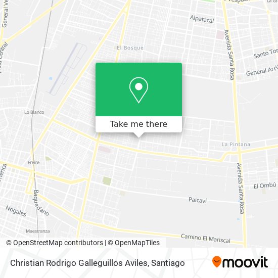 Christian Rodrigo Galleguillos Aviles map