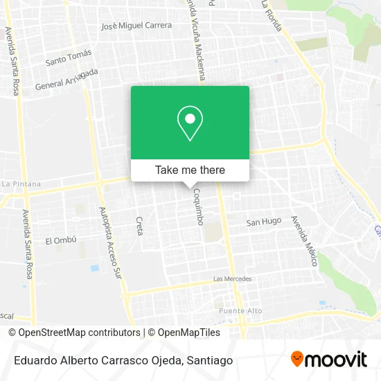 Eduardo Alberto Carrasco Ojeda map