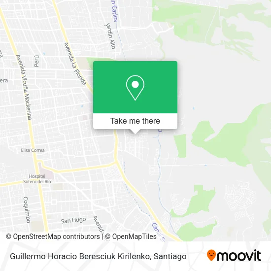 Guillermo Horacio Beresciuk Kirilenko map