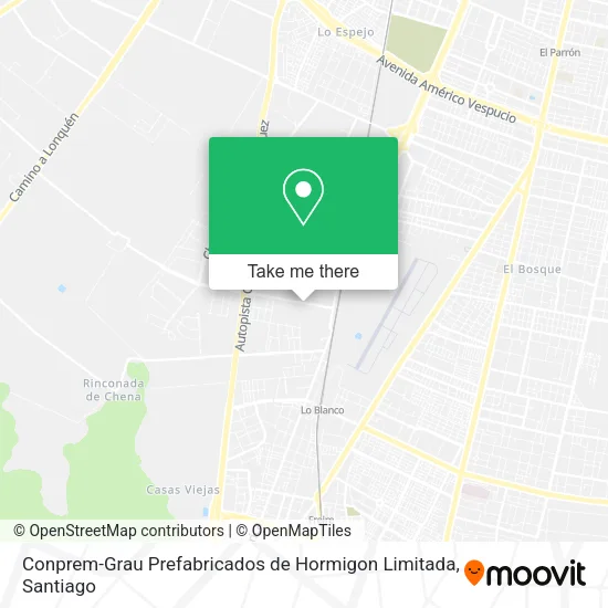 Conprem-Grau Prefabricados de Hormigon Limitada map