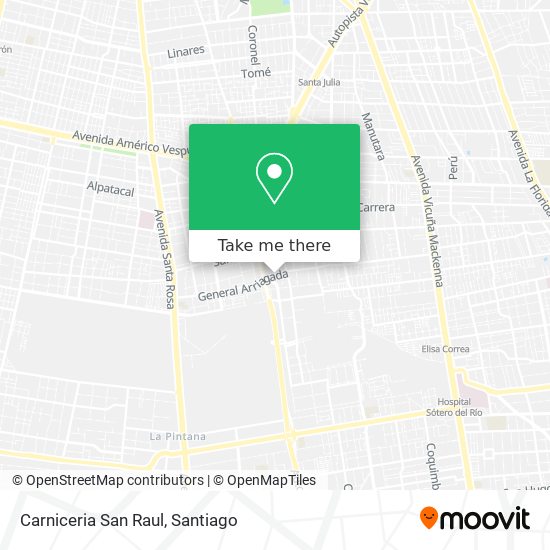 Carniceria San Raul map