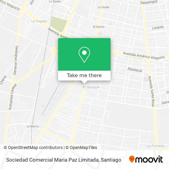 Sociedad Comercial Maria Paz Limitada map