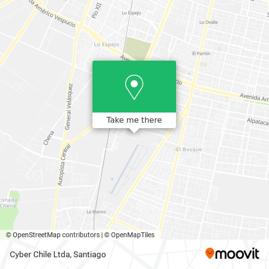 Cyber Chile Ltda map